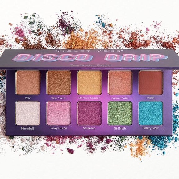 Violet Voss Disco Drip Eyeshadow Palette • Brand New In Box • 10 Shades - Picture 5 of 5